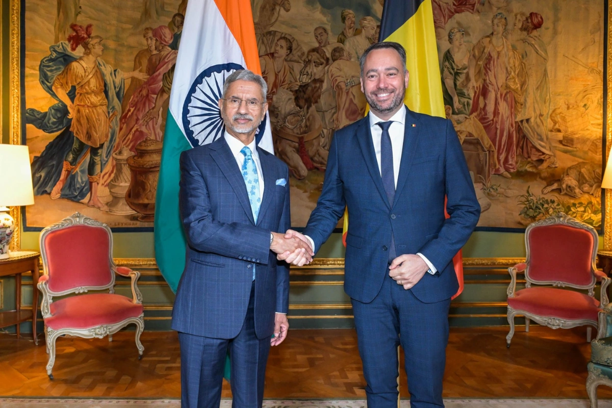 EAM Jaishankar Welcomes Belgium’s Support In Fight Against Terrorism During Brussels Visit