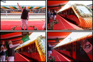 PM Modi Flags Off Vande Bharat Trains Linking Jammu With Kashmir; Inaugurates Landmark Bridges