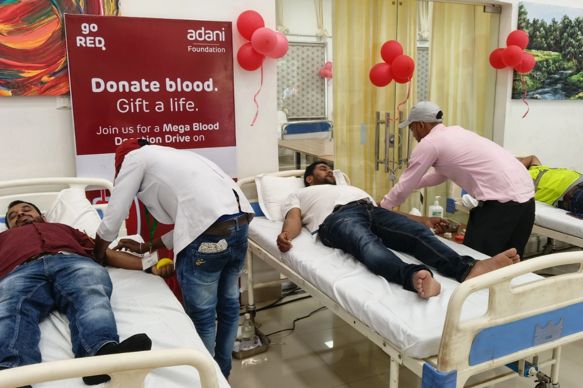 Over 27,000 Units Collected In Adani Foundation’s Largest-Ever Blood Donation Drive