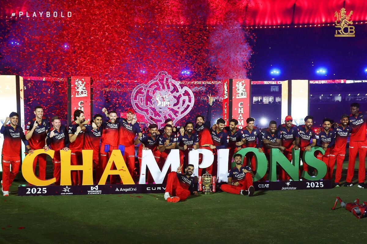 Historic Win For RCB; Beats PBKS In Tight IPL 2025 Final Match