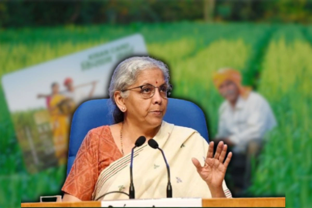 FM Nirmala Sitharaman on Kisan Credit Card Scheme