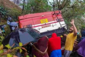 One Dead, Over 20 Injured As Bus Falls Into Gorge In Himachal’s Mandi