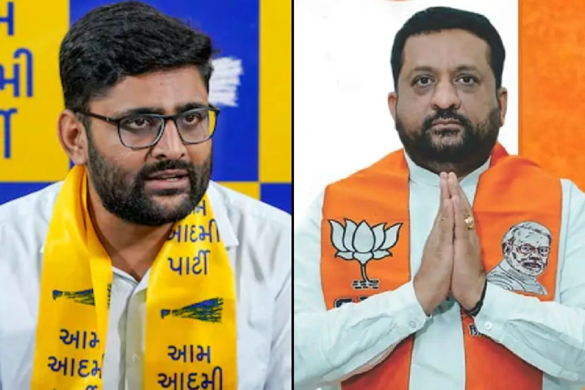 AAP's Gopal Italia Wins Visavadar Assembly Bypoll; Defeats BJP's Kirit Patel