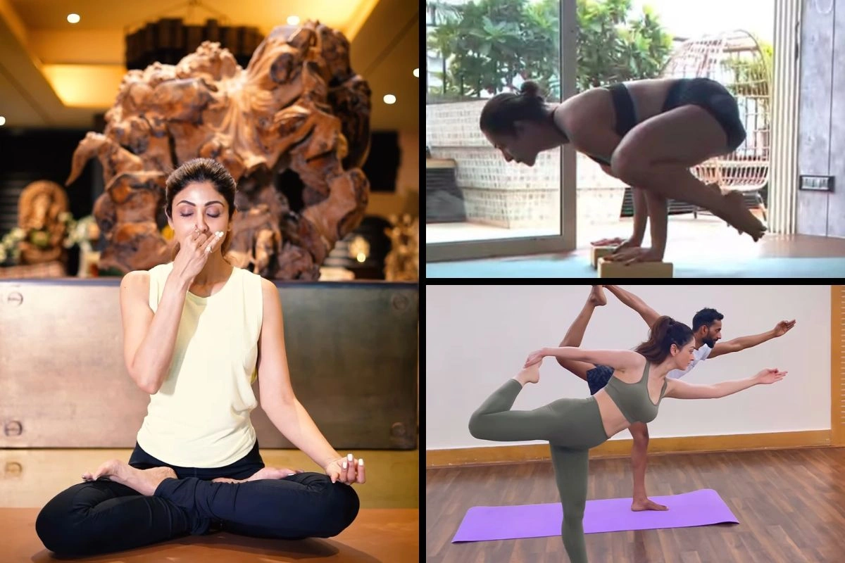International Yoga Day: Bollywood Stars Embrace 'Yoga As A Way Of Life'