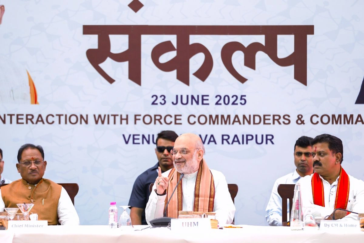 HM Amit Shah Vows To End Left-Wing Extremism By March 2026