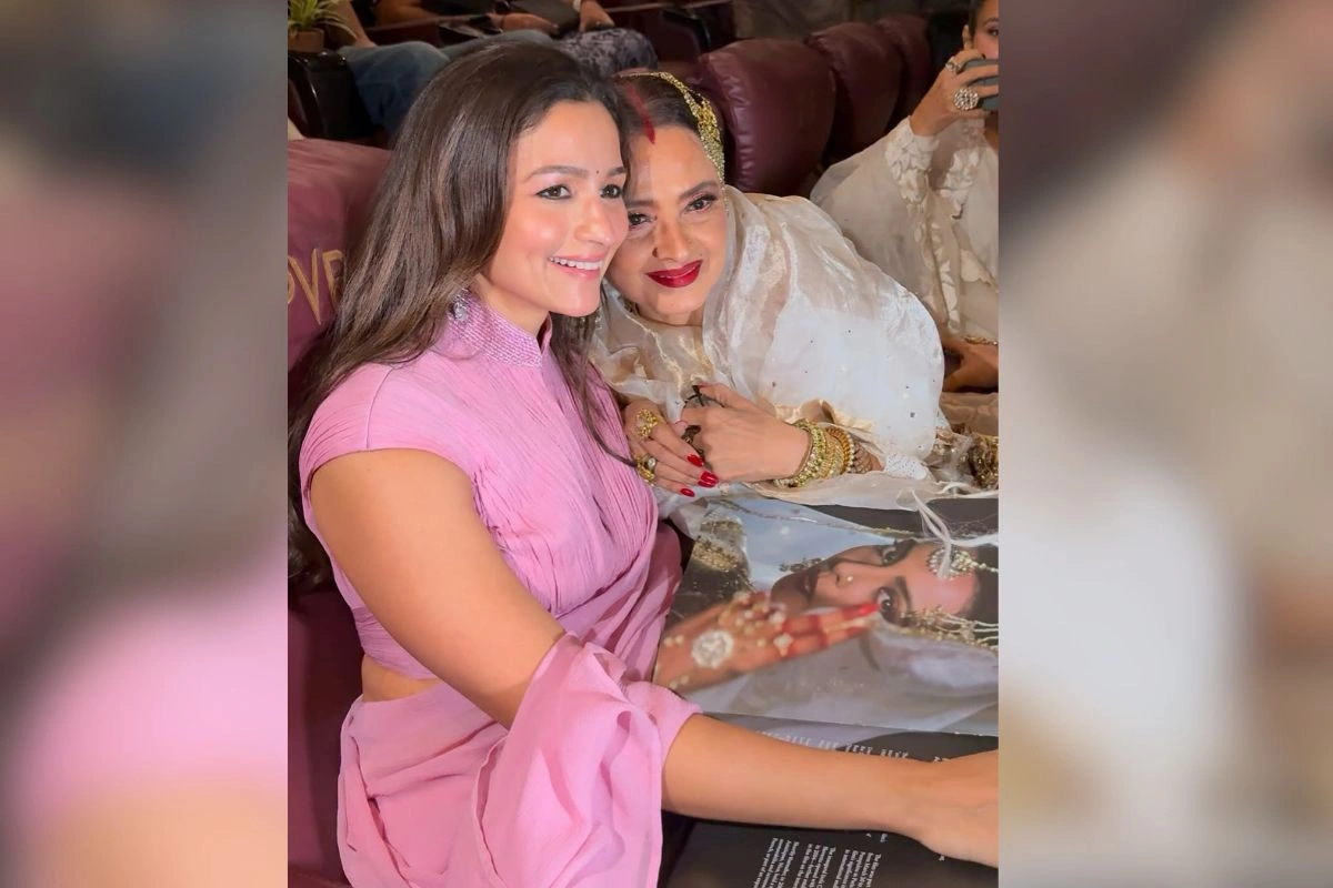 Alia Bhatt Writes Heartfelt Note For Rekha, Calls Her ‘ReMaa’