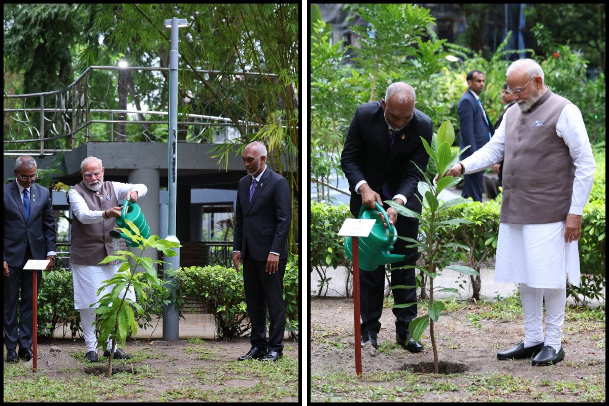 PM Modi Expands ‘Ek Ped Maa Ke Naam’ Initiative In Maldives; Strengthens Bilateral Ties