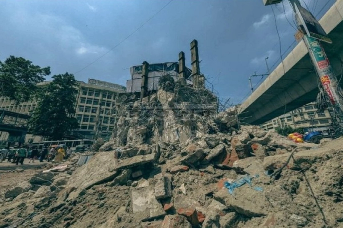 Projonmo Chattar Demolished: Outcry Over Erasure Of 2013 Shahbagh Movement Symbol