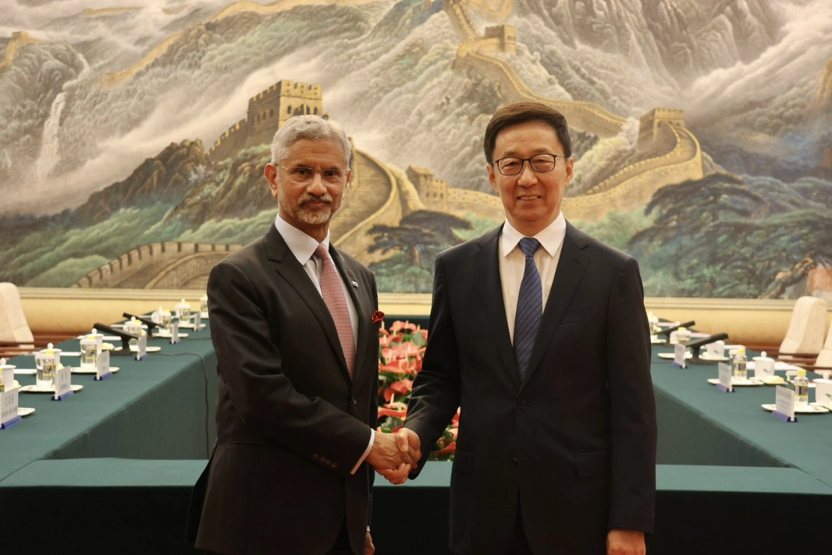 EAM Jaishankar Meets Chinese Vice President In Push To Normalise Ties