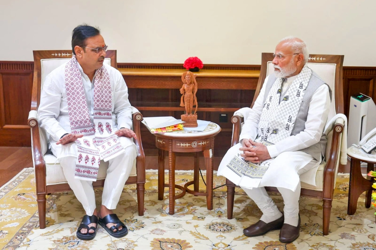CM Sharma Meets PM Modi To Discuss Rajasthan’s Development