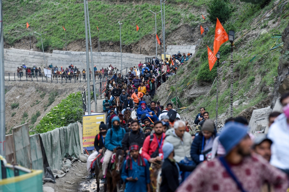 Amarnath Yatra Sees Surging Footfall; Boosting Kashmir Pilgrimage Tourism