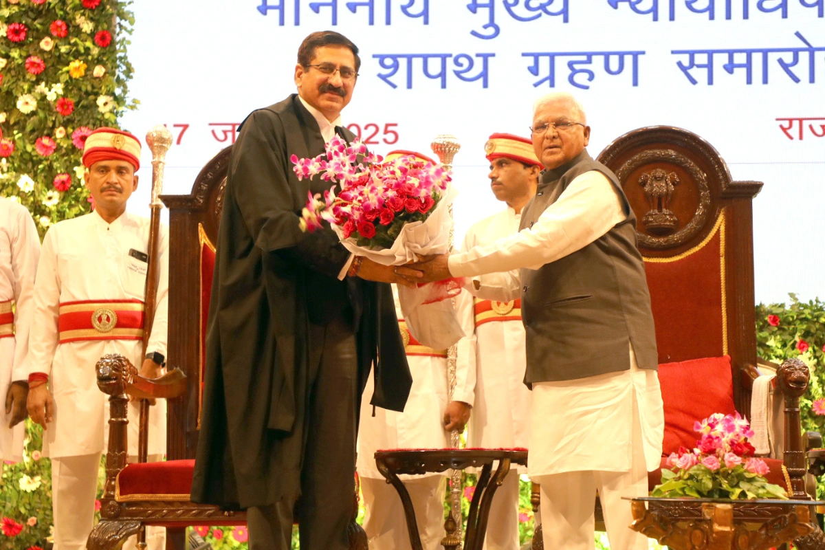 Justice Sanjeev Sachdeva Sworn In As 29th Chief Justice Of Madhya Pradesh High Court