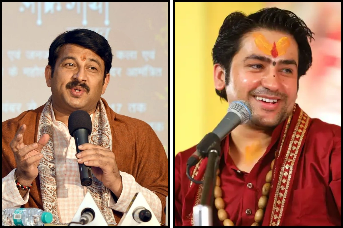 Manoj Tiwari Meets Dhirendra Shastri; Praises Dharma Work