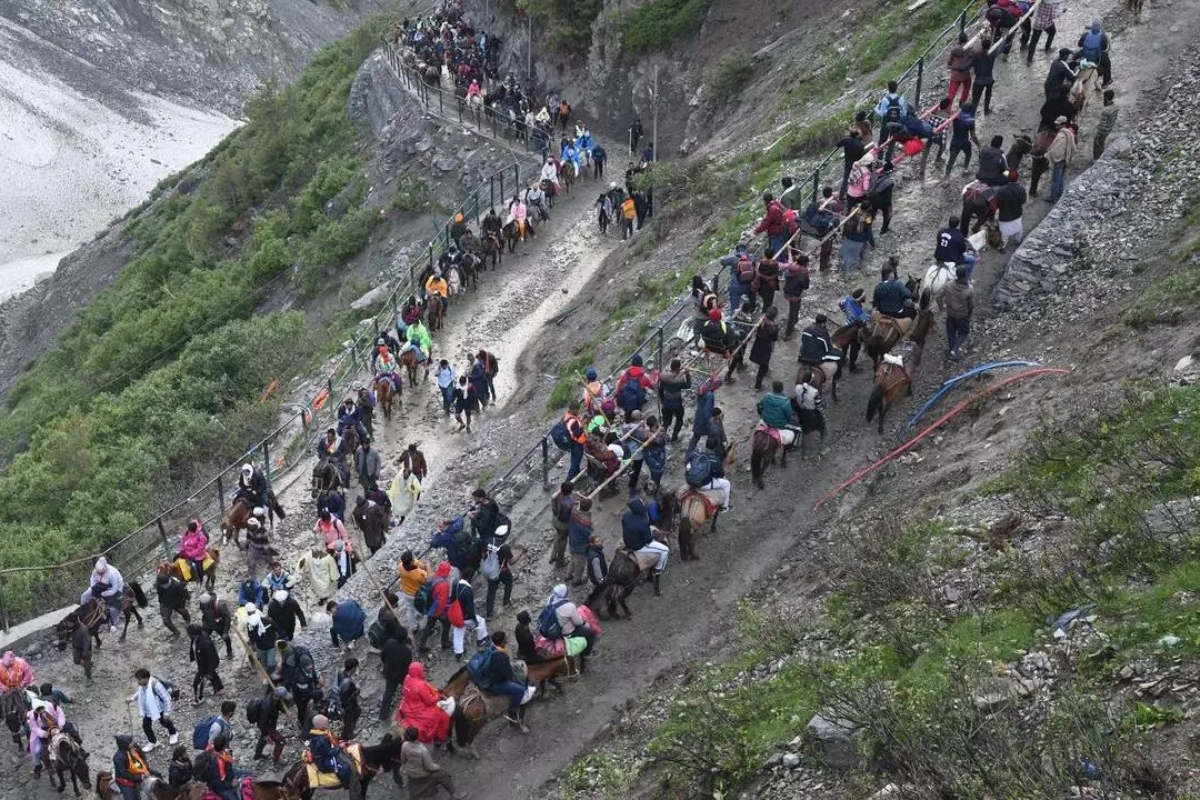 3.83 Lakh Pilgrims Visit Amarnath Shrine In 25 Days; Yatra Momentum Builds