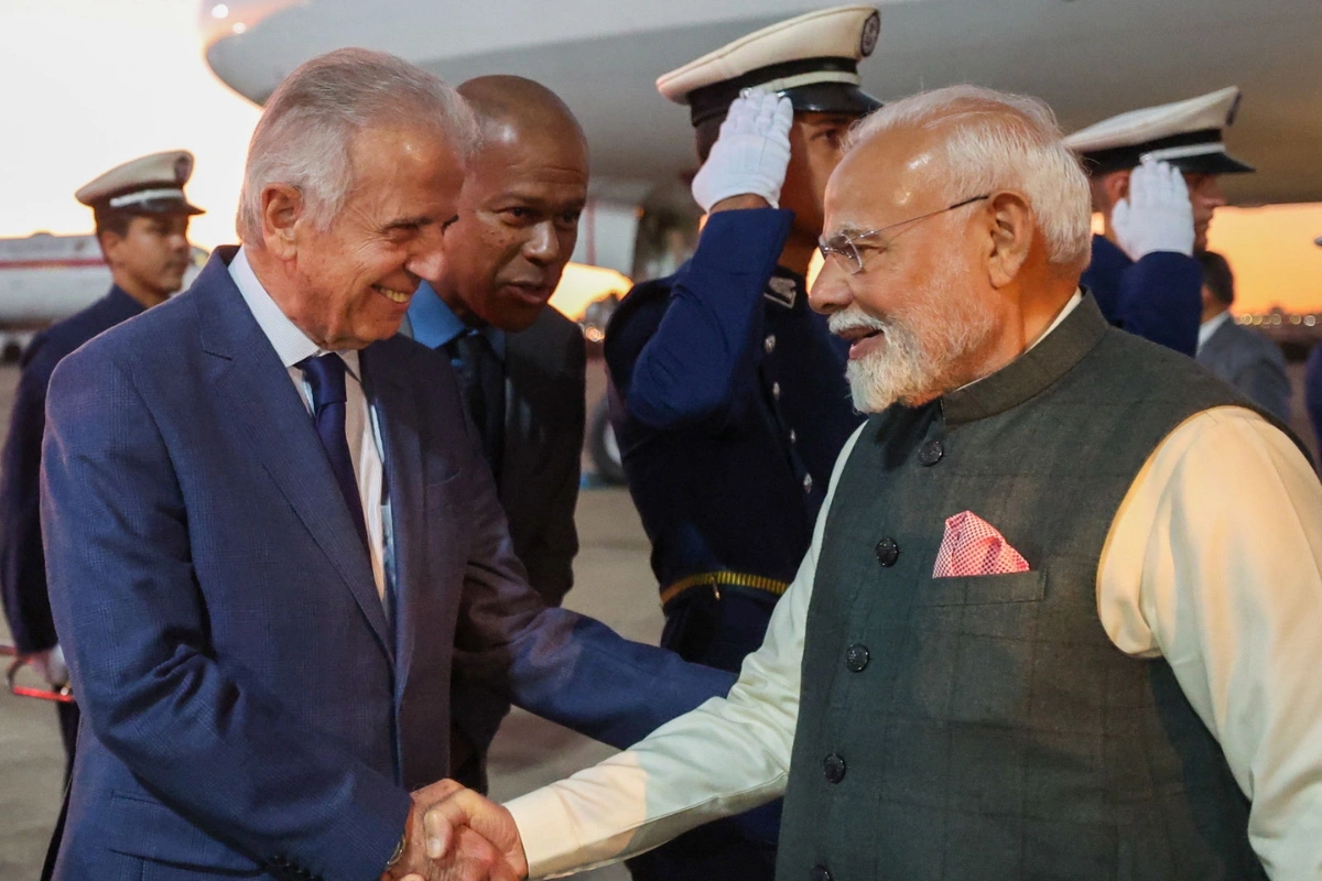 Brazilian Defence Minister Welcomes PM Modi On Arrival In Brasília For State Visit