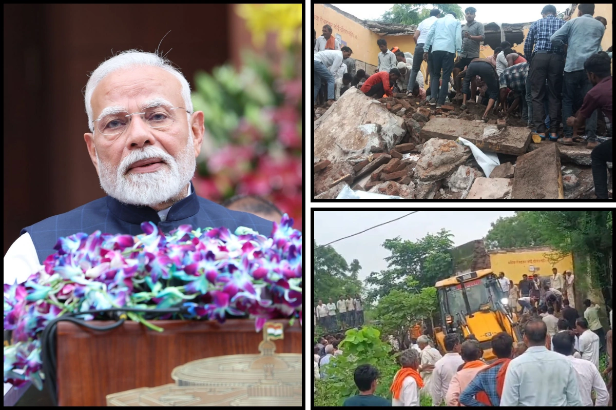 PM Modi Mourns School Roof Collapse In Rajasthan; Offers Condolences