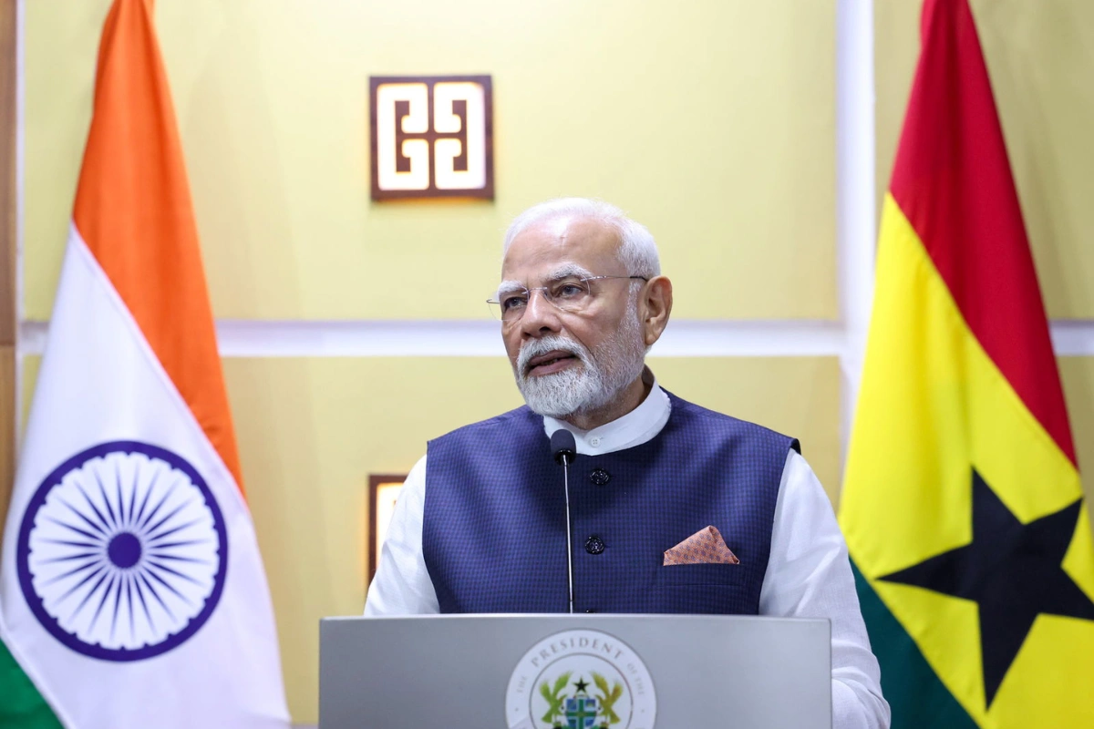 PM Modi Reaffirms Anti-Terror Unity With Ghana During Historic State Visit
