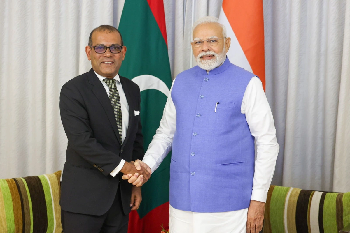 PM Modi Meets Maldives’ Former President Mohamed Nasheed; Reaffirms Support For Capacity Building