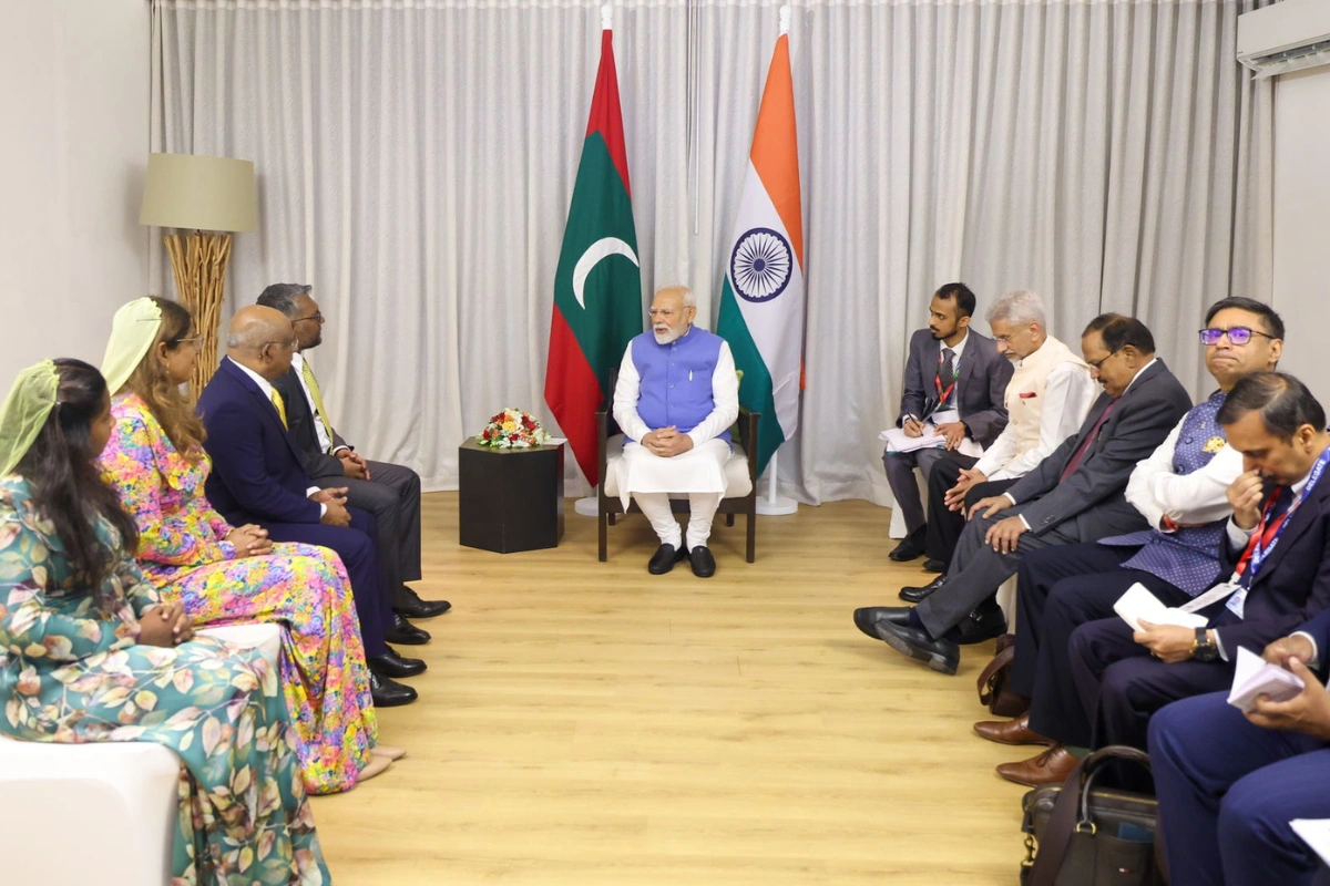PM Modi Meets Political Leaders Across Party Lines In Maldives