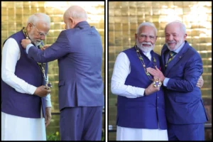 PM Modi Receives Brazil’s Highest Honour As International Recognition Mounts