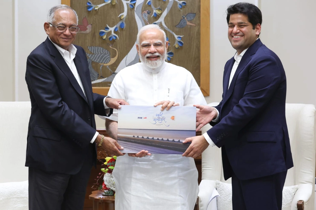 PM Modi Praises TVS Motor For Showcasing Kutch’s Charm Through Coffee Table Book