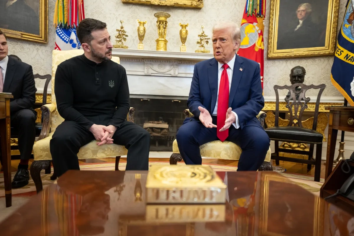 US President Donald Trump Warns Russia Of Tariffs; Announces NATO Arms Plan For Ukraine