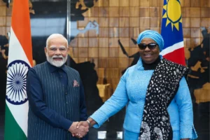 PM Modi Receives Namibia’s Highest Civilian Honour, Takes Global Awards Tally To 27