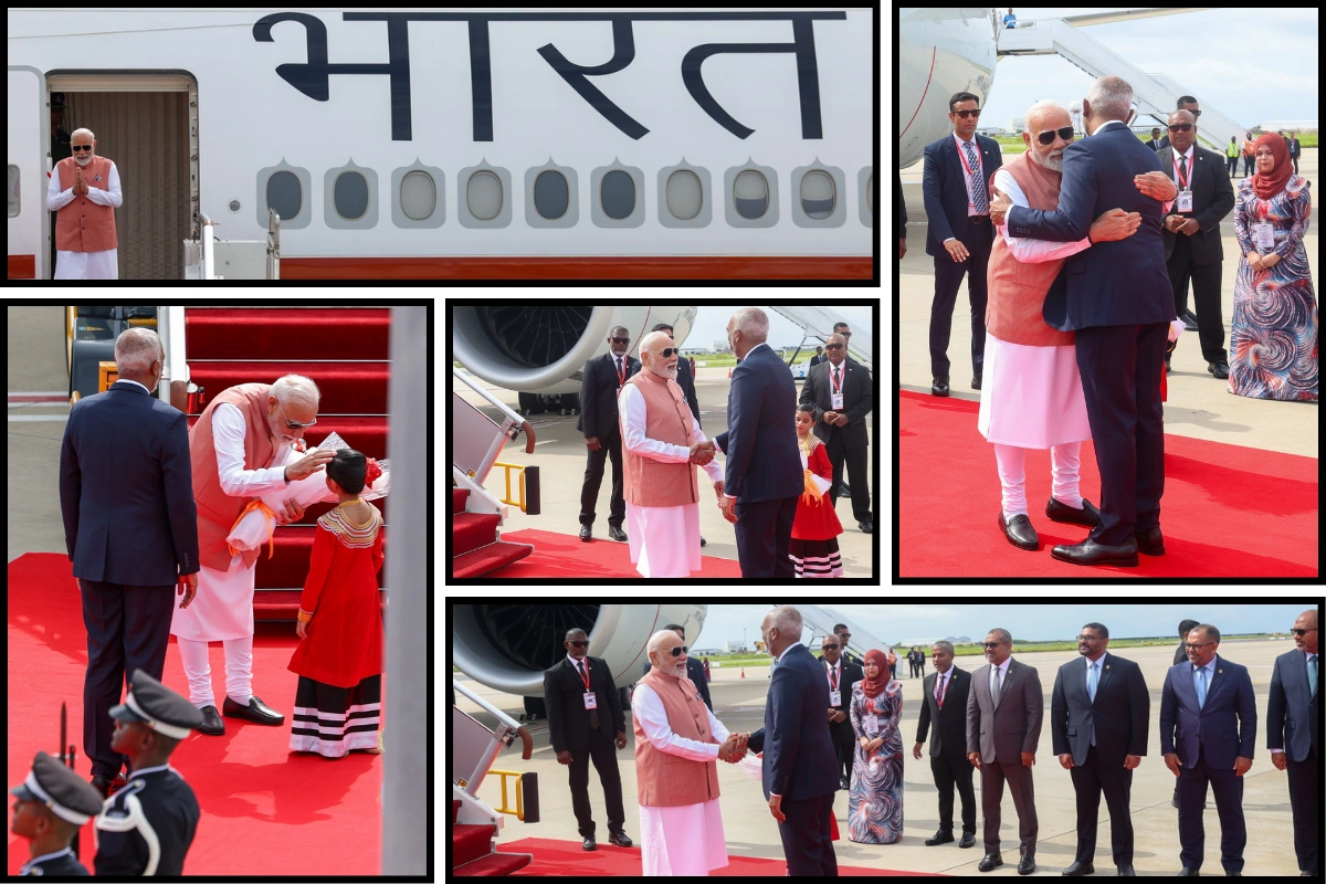 PM Modi Receives Warm Welcome In Maldives; Strengthens Bilateral Ties