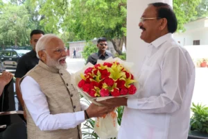 PM Modi, Leaders Extend Heartfelt Birthday Wishes To Former Vice President M Venkaiah Naidu
