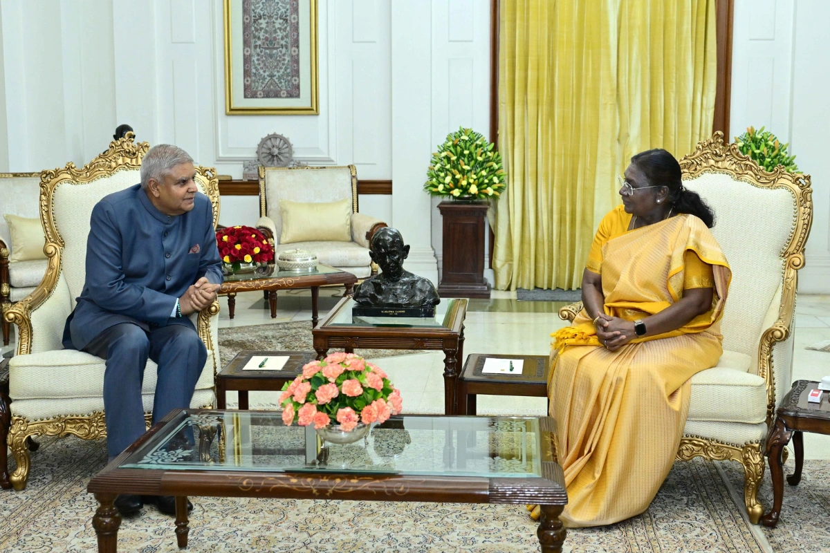 President Murmu Accepts Jagdeep Dhankhar’s Resignation As Vice President