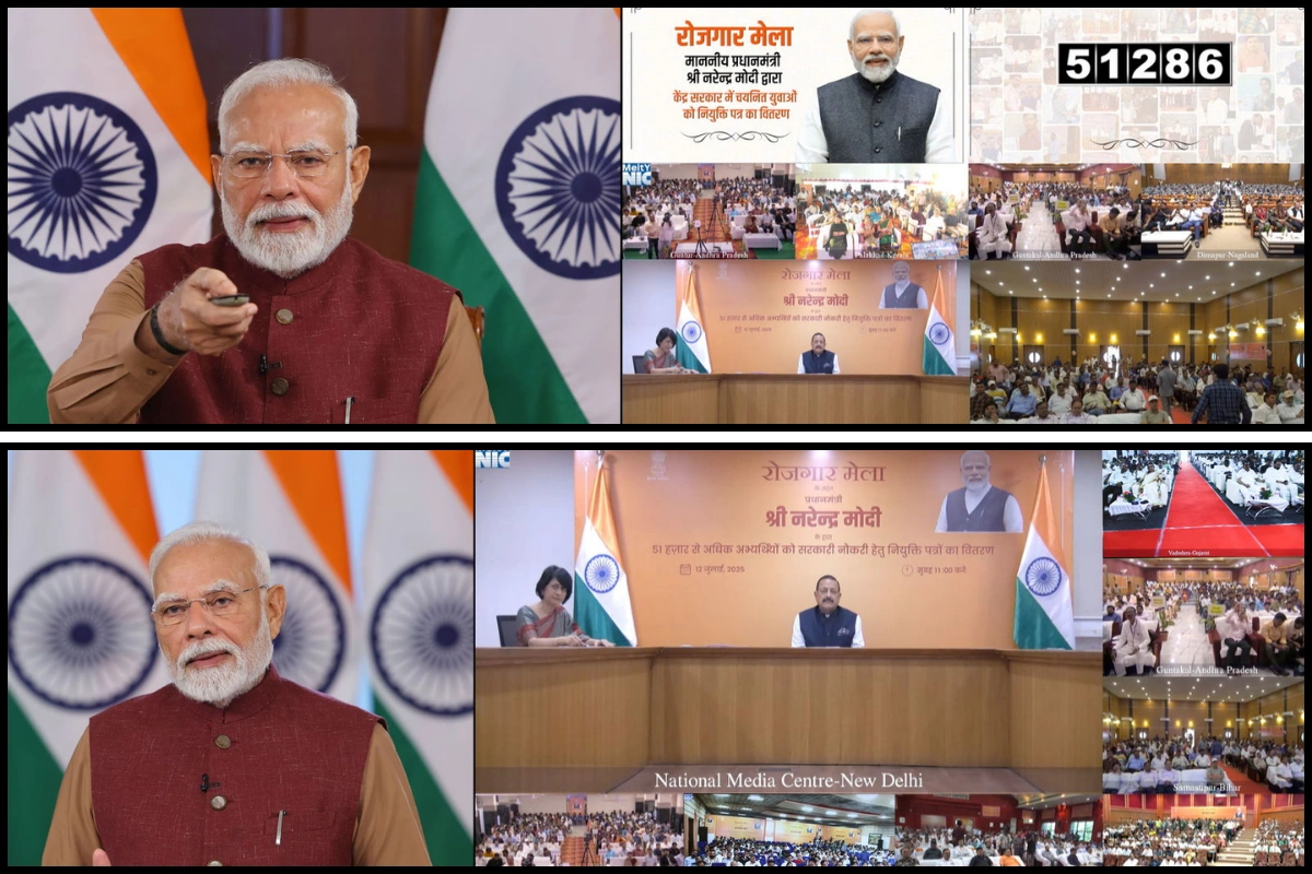 Prime Minister Narendra Modi Distributes Over 51,000 Appointment Letters During 16th Rozgar Mela
