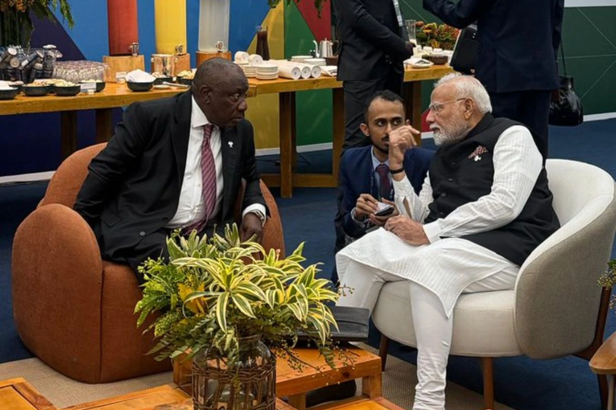 PM Modi Meets South African President Ramaphosa; Pushes For UNSC Reform