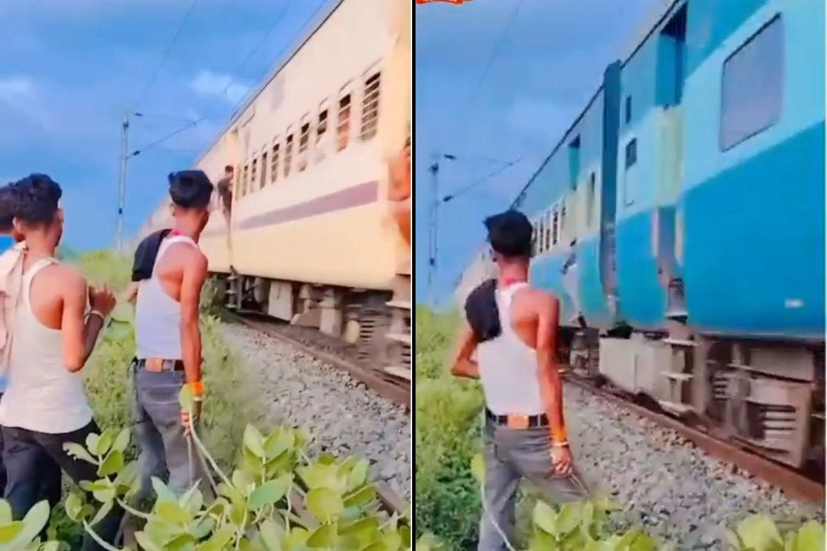 Viral Video: Youths Attack Train Passengers Near Nagri Halt In Bihar| WATCH