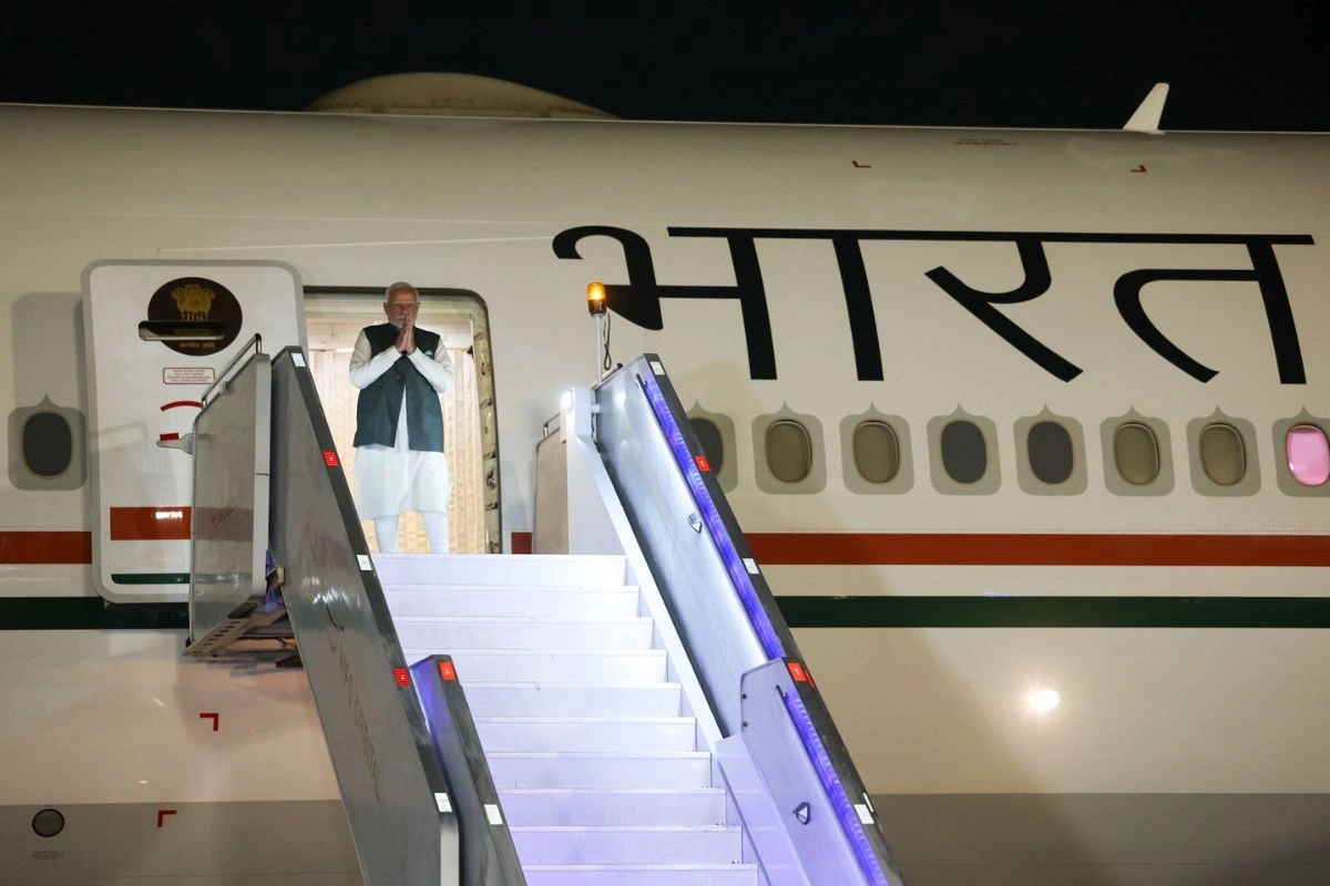 PM Modi Arrives In Brazil To Attend BRICS Summit
