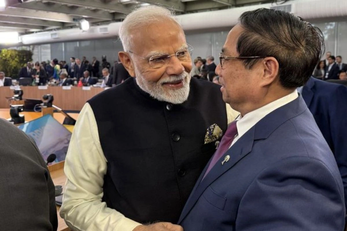 PM Modi Meets Vietnamese PM Pham Minh Chinh At BRICS Summit In Rio