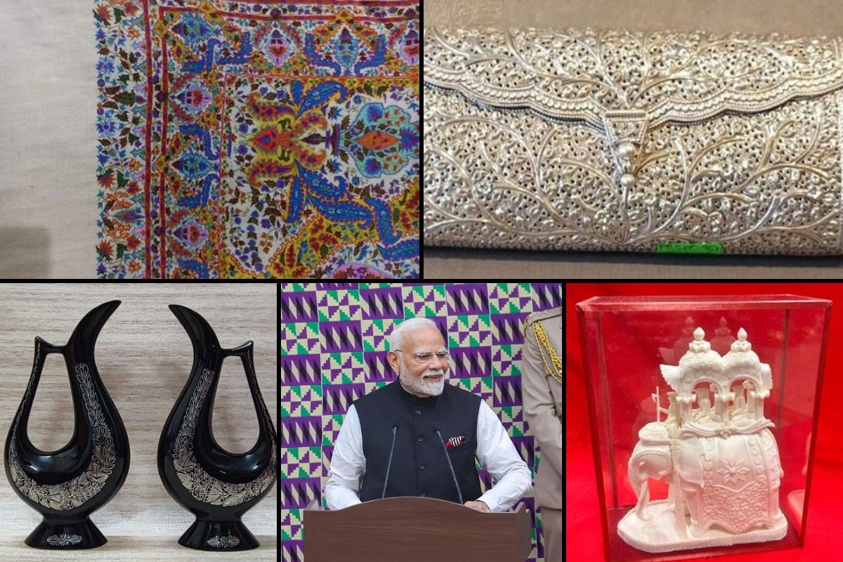 Bidriware Vases To Pashmina Shawl: PM Modi’s Artisanal Gifts To Ghana’s Top Leaders