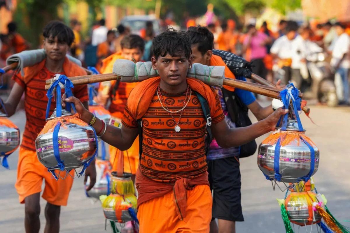 Sawan 2025: Markets See High Demand For Religious Items Ahead Of Kanwar Yatra