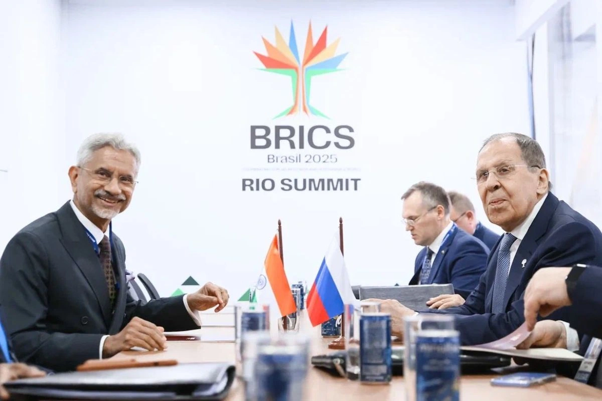 EAM Jaishankar Meets Russian FM Lavrov