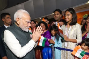 PM Modi Receives Warm Welcome By Indian Diaspora As He Arrives In Brasilia For State Visit
