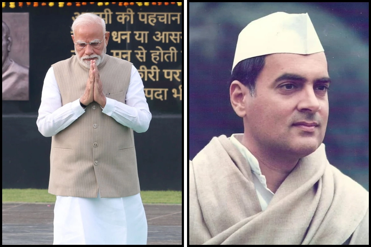 PM Modi Pays Tributes To Rajiv Gandhi On His 81st Birth Anniversary