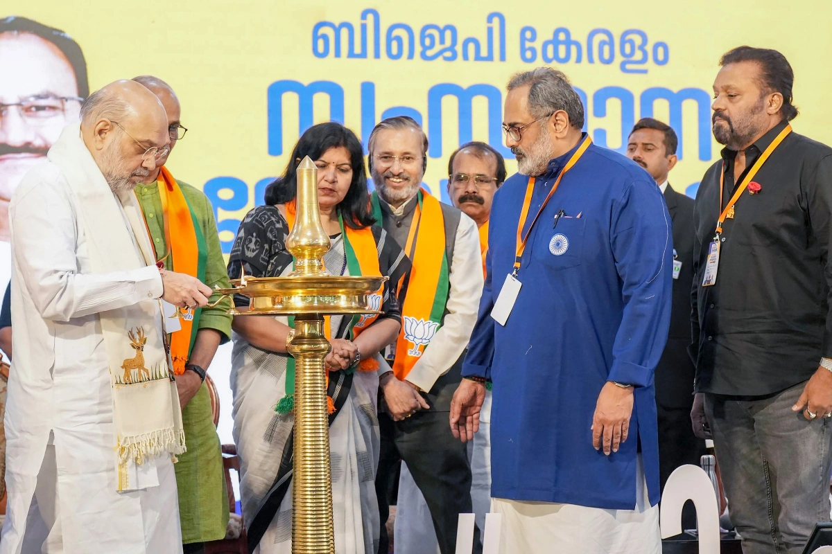 Amit Shah Accuses Kerala Government Of Corruption & Weak Governance