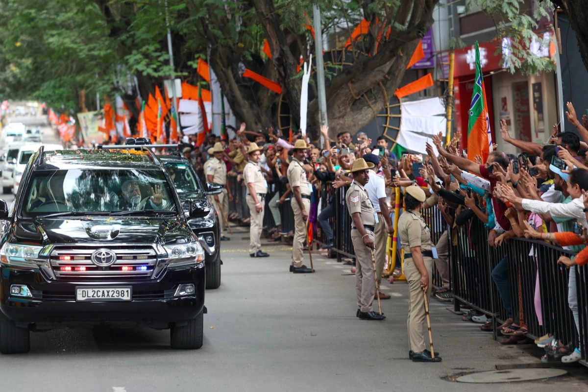 Security Heightened For PM Modi’s Bengaluru Metro Launch