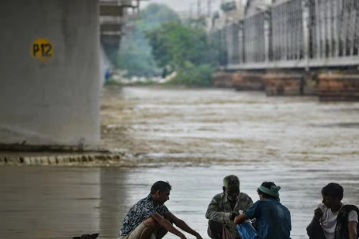 Yamuna River Crosses Danger Mark In Delhi