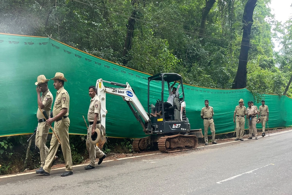 Human Skull, Bones Recovered As SIT Intensifies Dharmasthala Mass Grave Probe