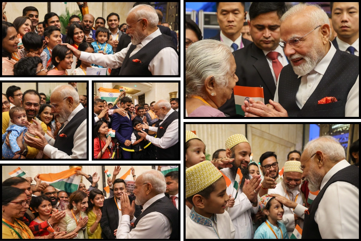 PM Modi Receives Grand Welcome From Indian Community In China Ahead Of SCO Summit