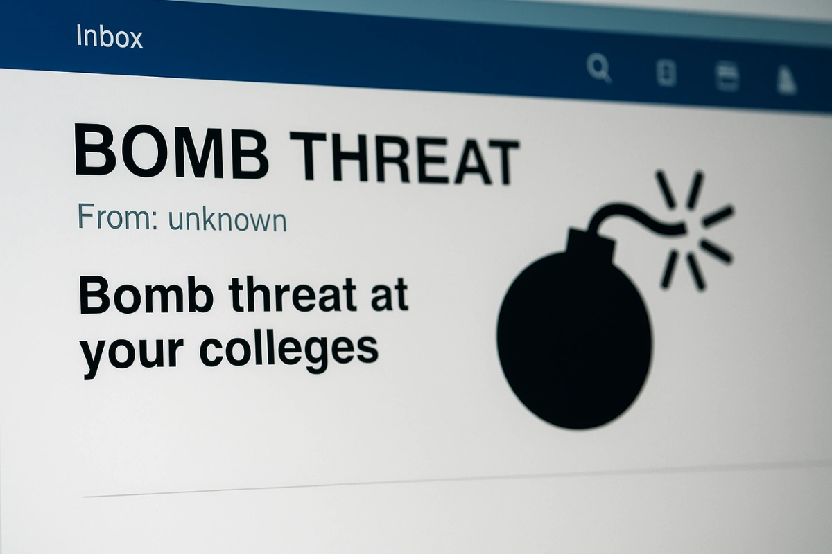 Fresh Bomb Hoax Emails Trigger Scare In Delhi Colleges
