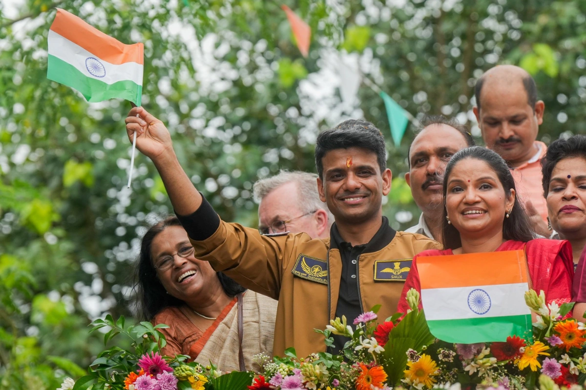 Hero’s Welcome For Indian Astronaut Shubhanshu Shukla In Lucknow
