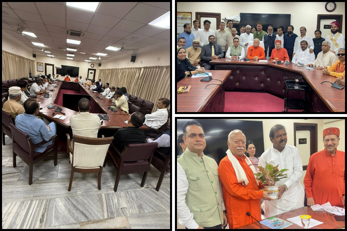A Strong Step Towards National Unity: Historic Dialogue Between RSS And Muslim Rashtriya Manch