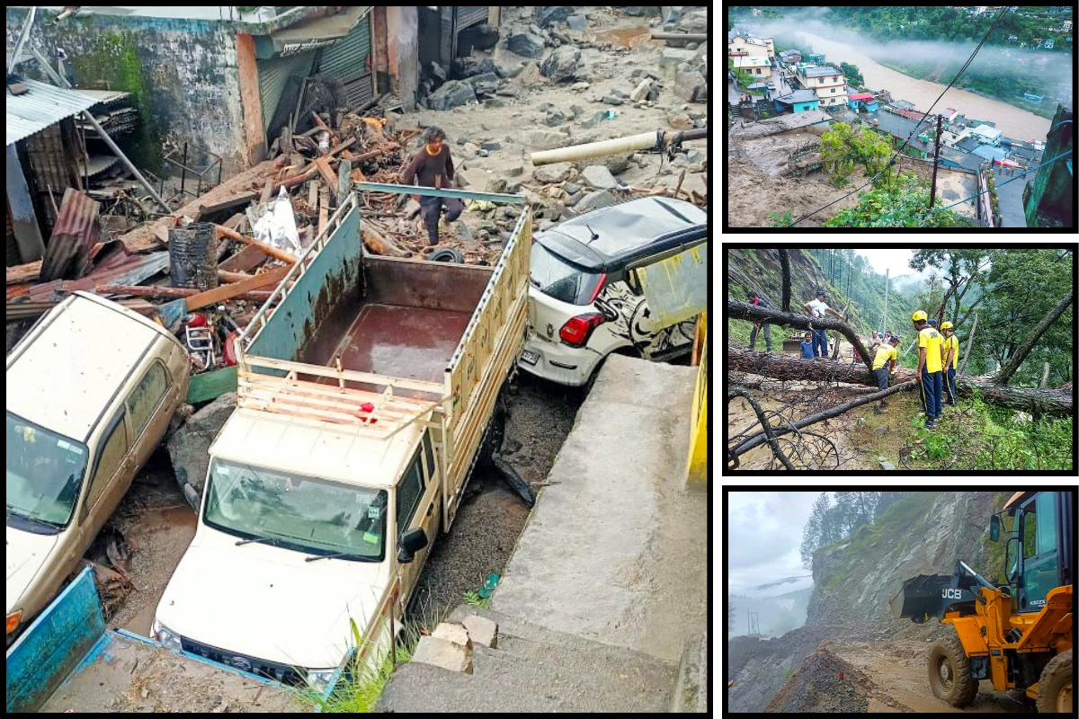 Two Missing As Cloudburst Wreaks Havoc In Uttarakhand’s Chamoli District