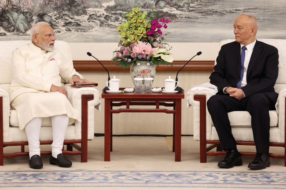 PM Modi Meets Cai Qi In Tianjin; Holds Talks With Xi Jinping On Strengthening India–China Ties